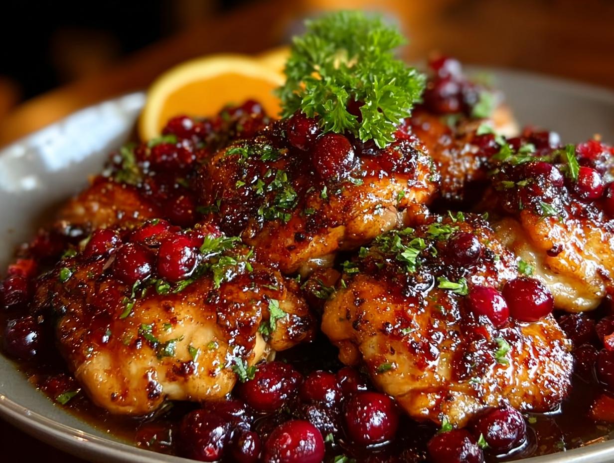 Incredible Cranberry Orange Chicken Recipe - Cranberry Orange Chicken Incredible - additional detail
