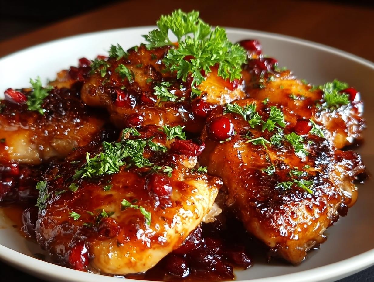 Cranberry Orange Chicken Incredible