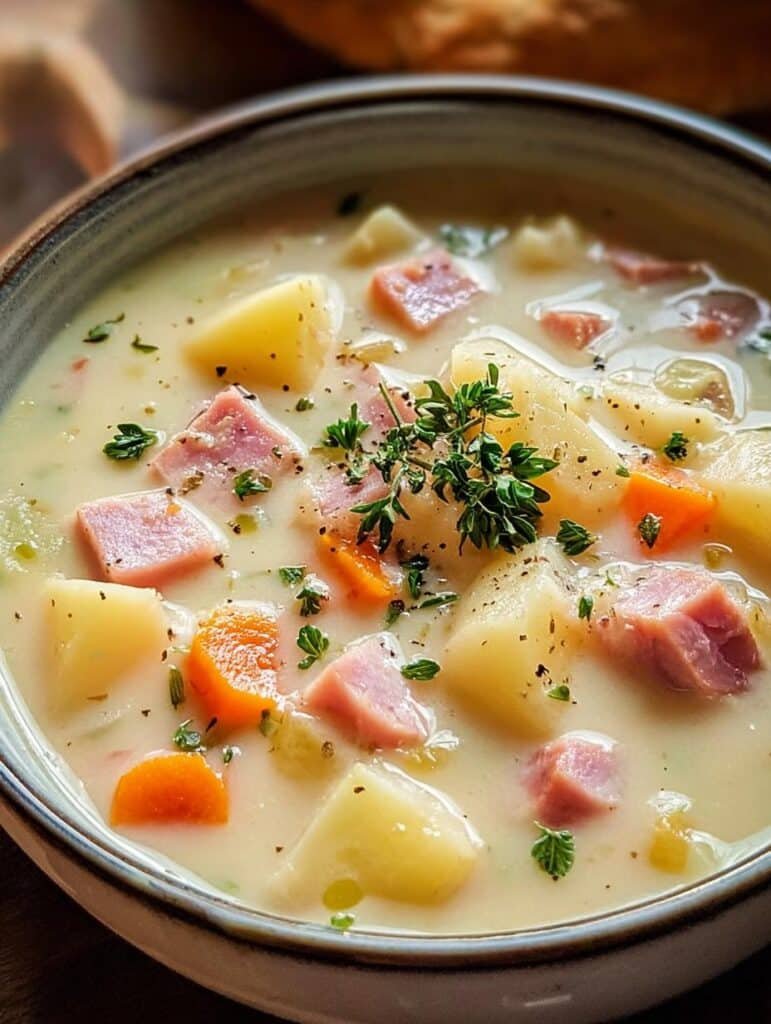 Creamy Ham Potato Soup
