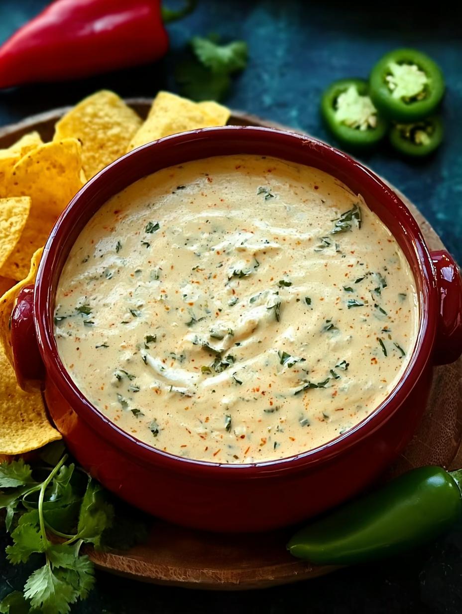 Creamy Jalapeno Dip: Incredible 15-Minute Recipe - Close-up of creamy jalapeno dip with tortilla chips