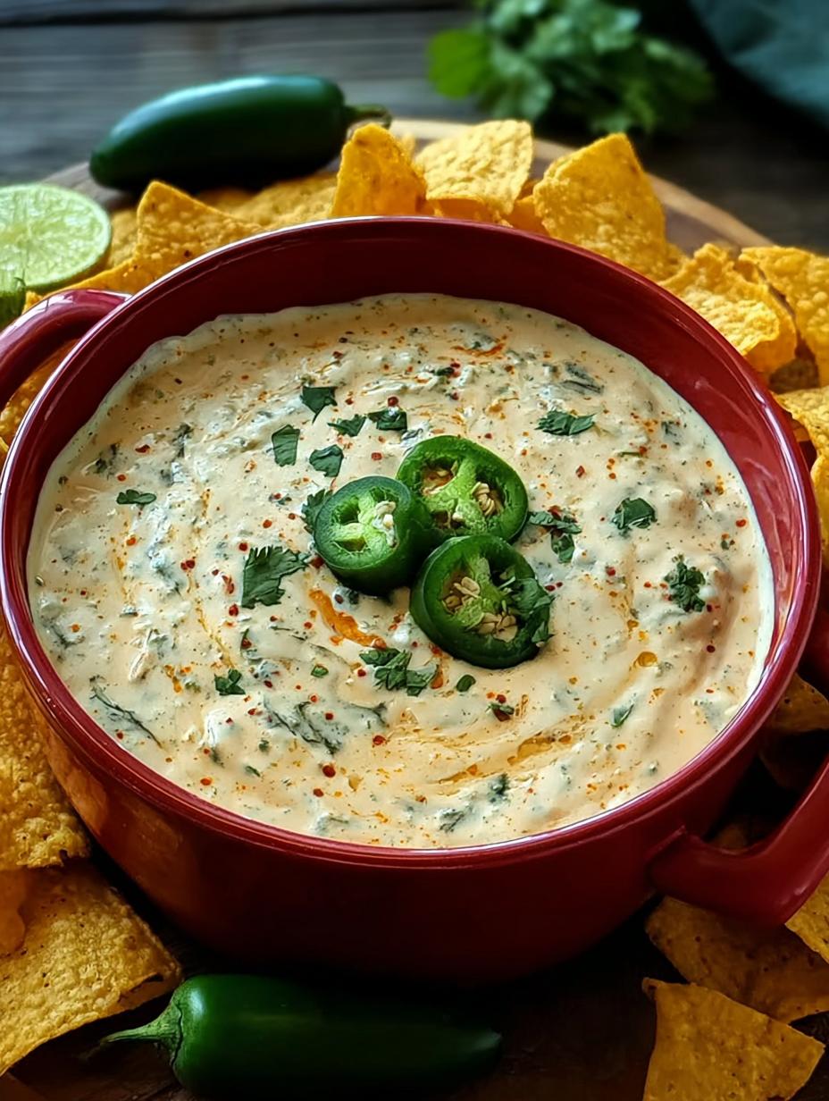 Creamy Jalapeno Dip
