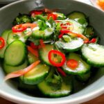 Crisp Spicy Cucumber Salad