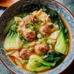 Deconstructed Wonton Soup