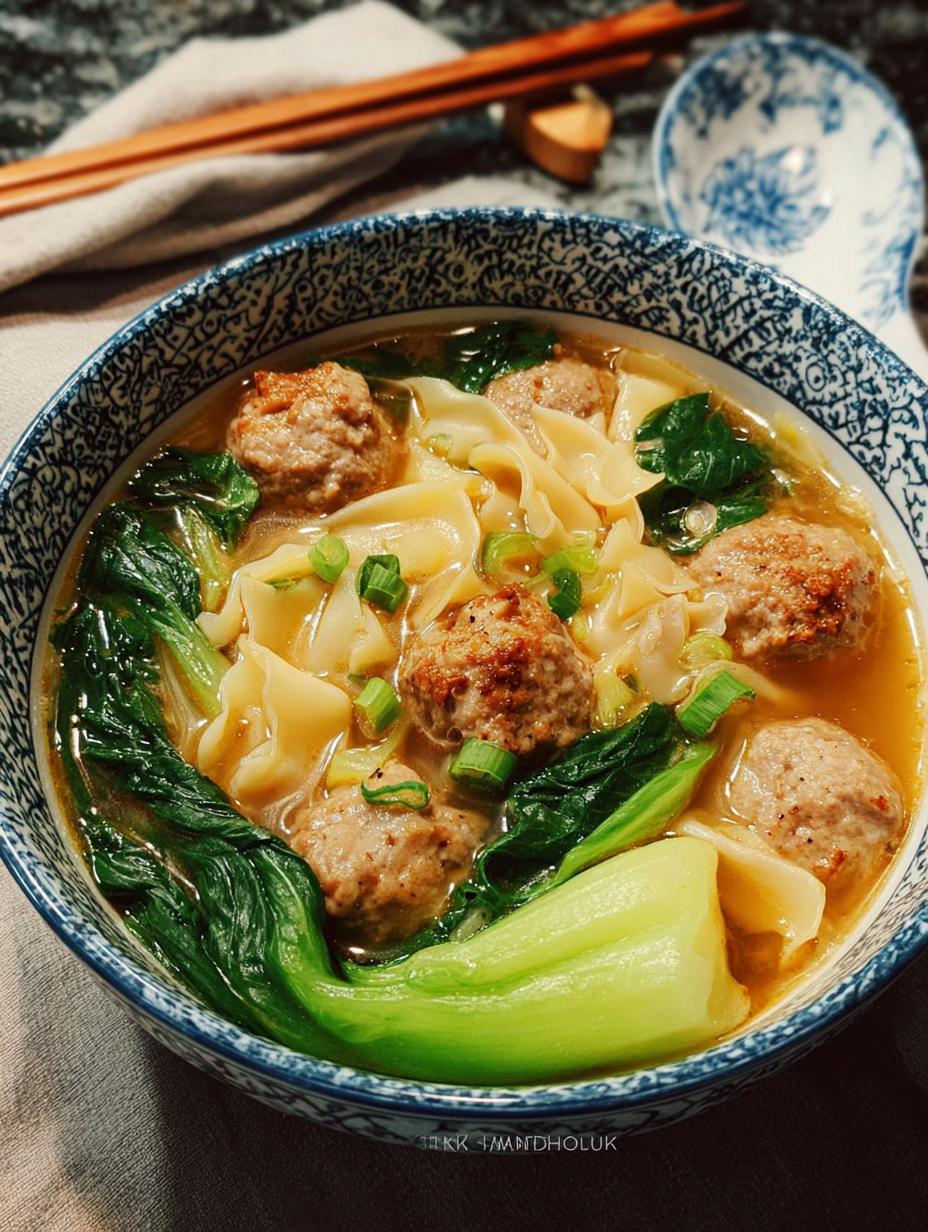 Deconstructed Wonton Soup: Quick, Comforting, Delicious - Deconstructed Wonton Soup - additional detail