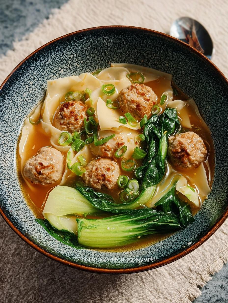 Deconstructed Wonton Soup: Quick, Comforting, Delicious - Deconstructed Wonton Soup - additional detail