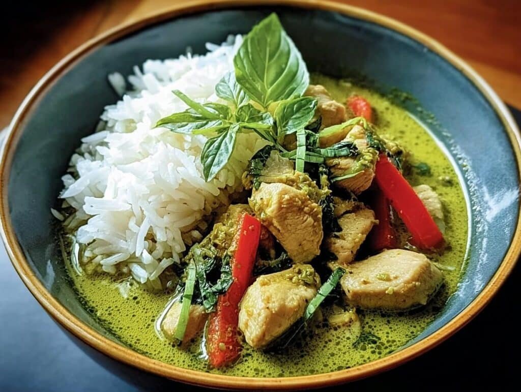 Fragrant Green Chicken Curry