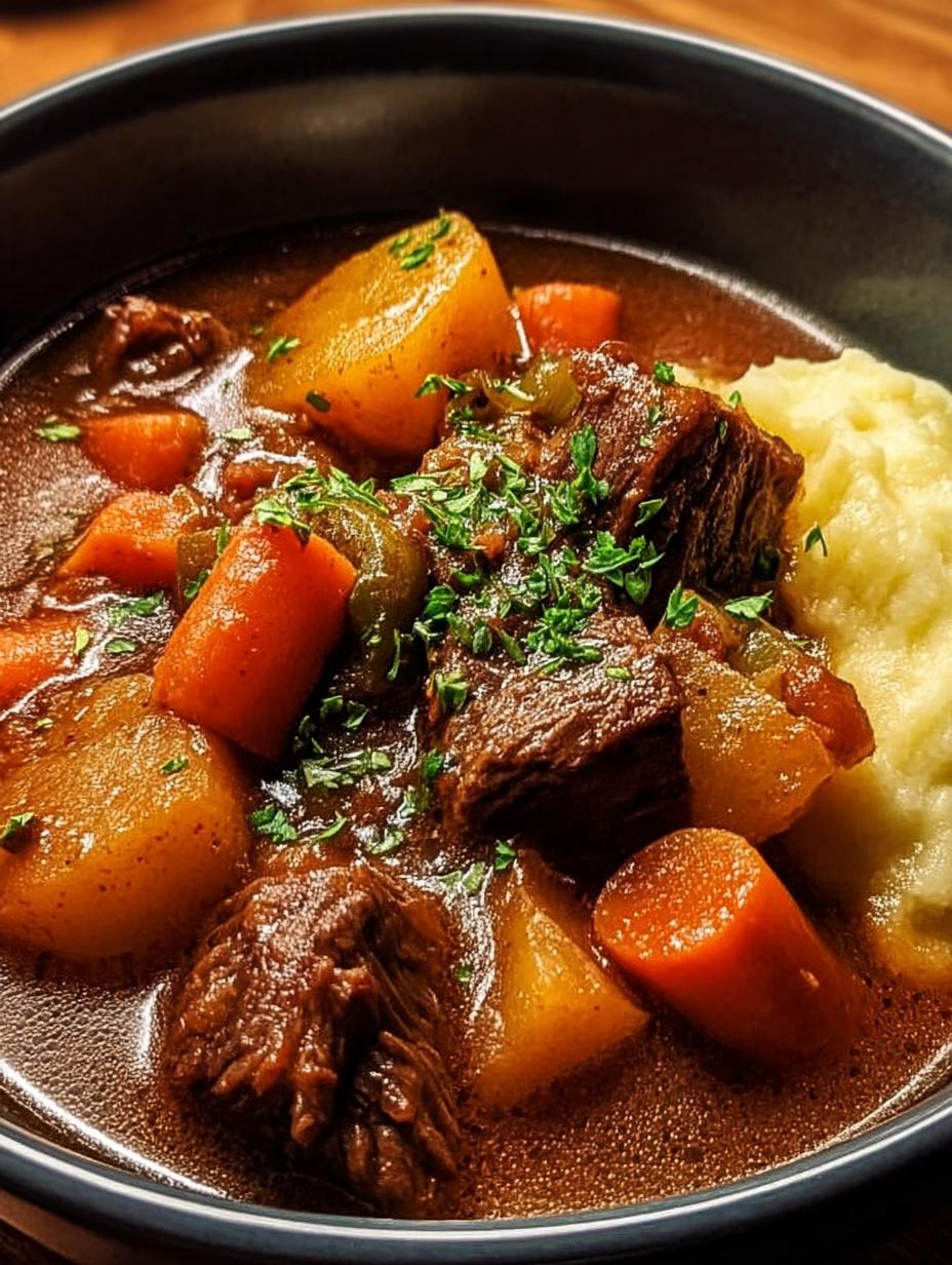Guinness Beef Stew: 1 Incredible Recipe 2 Guinness Beef Stew Incredible - Hearty bowl of stew with tender beef and vegetables