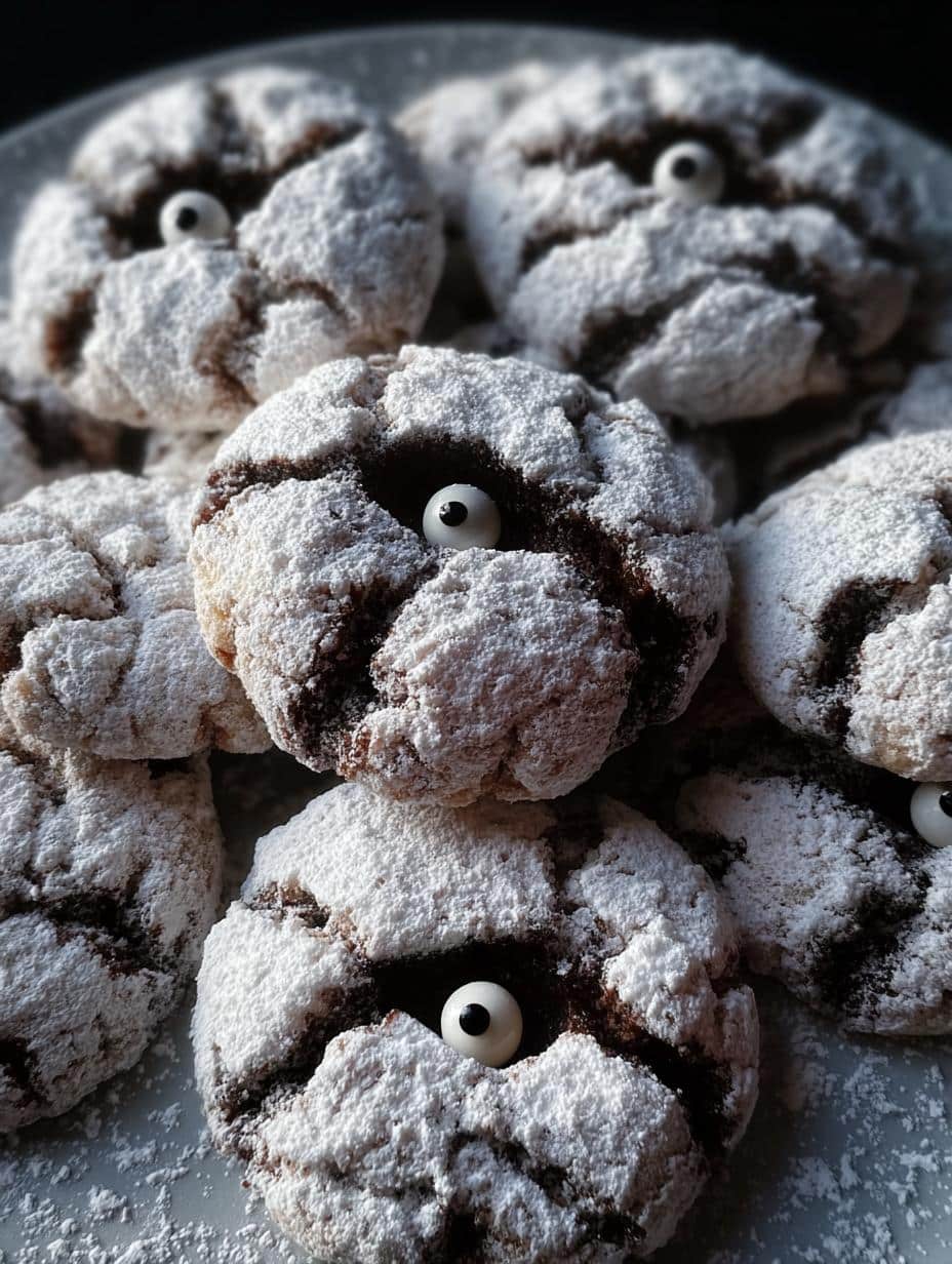 Halloween Crinkle Cookies: Chewy, Scary, Perfect Treats 2 Halloween Crinkle Cookies: Chewy, Scary, Perfect Treats - Halloween Crinkle Cookies - main visual representation