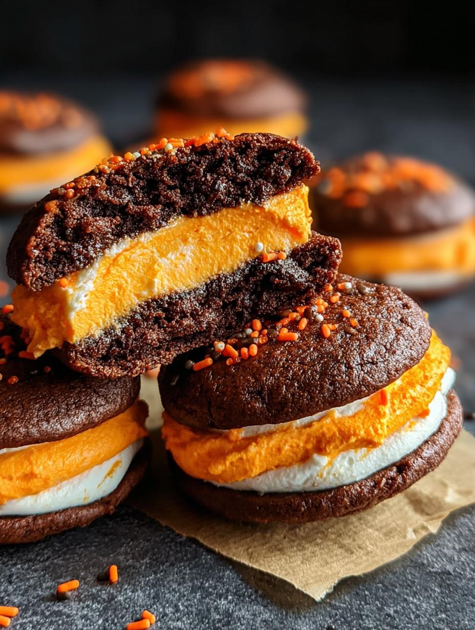 Halloween Whoopie Pies