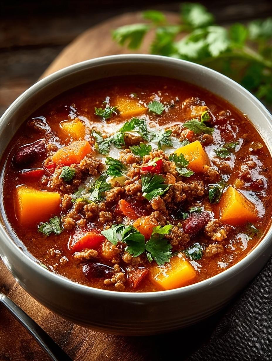 Hearty Butternut Turkey Chili: A Comforting Delight 3 Hearty Butternut Turkey Chili: A Comforting Delight - Hearty Butternut Turkey Chili - additional detail