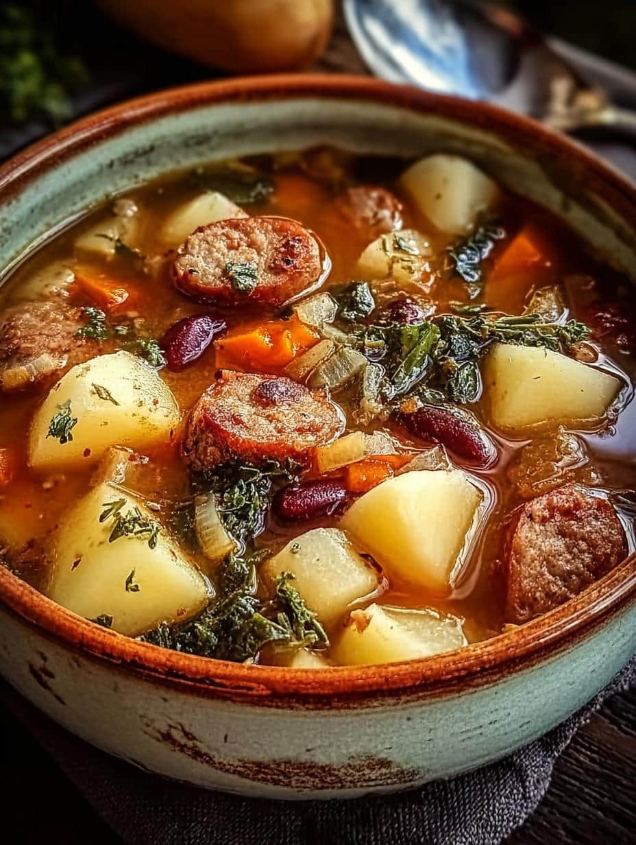 Amazing Hearty Sausage Soup Potatoes 1-Pot Meal 2 Amazing Hearty Sausage Soup Potatoes 1-Pot Meal - Hearty Sausage Soup Potatoes - main visual representation