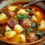 Amazing Hearty Sausage Soup Potatoes 1-Pot Meal 5 Hearty Sausage Soup Potatoes