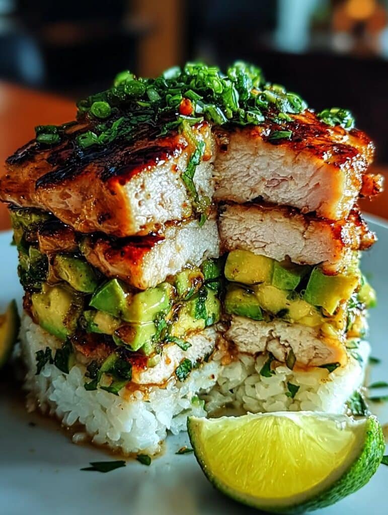 Honey Lime Chicken Avocado