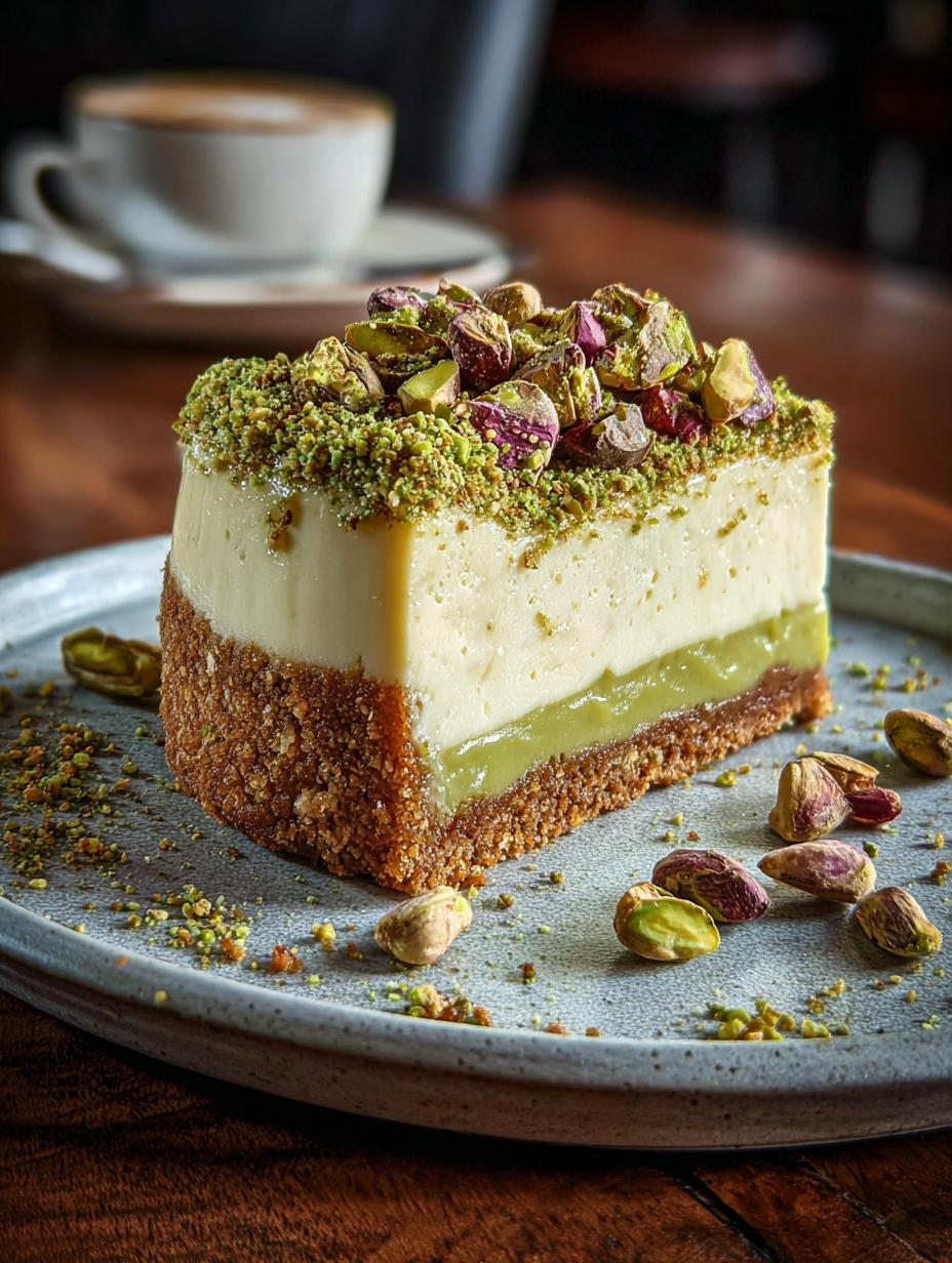 Irresistible Pistachio Cheesecake Topping: 30 Min Magic - Irresistible Pistachio Cheesecake Topping - main visual representation