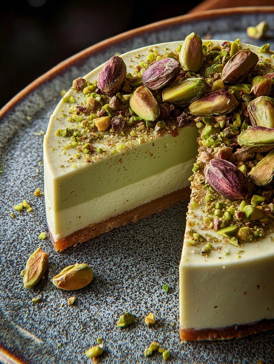 Irresistible Pistachio Cheesecake Topping: 30 Min Magic - Irresistible Pistachio Cheesecake Topping - additional detail