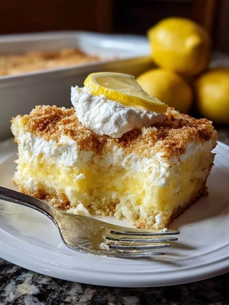 Lemon Cream Cheese Dump