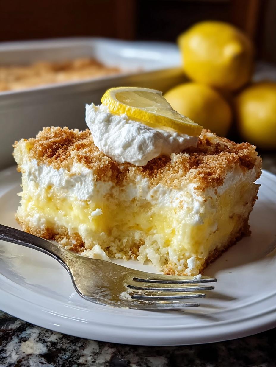 Lemon Cream Cheese Dump