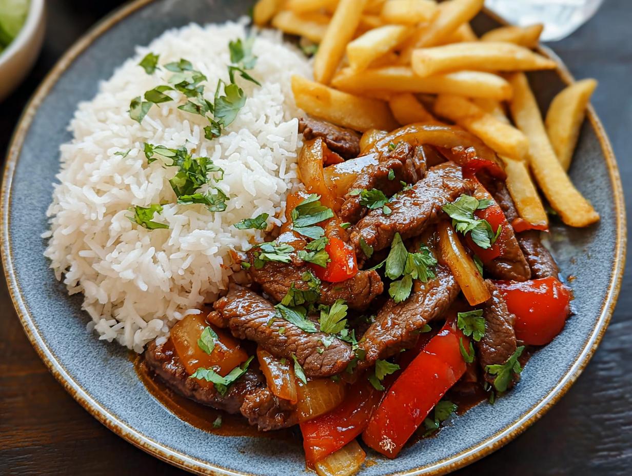 Lomo Saltado Peruvian Beef: Delicious 20-Min Meal - Lomo Saltado Peruvian Beef - additional detail