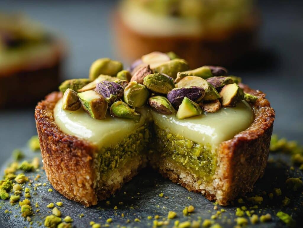 Mini Pistachio Tartlets