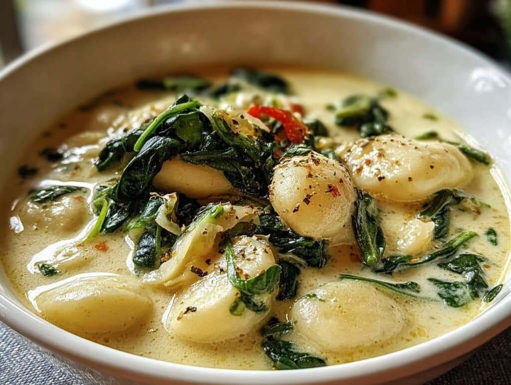 Olive Garden Gnocchi Soup
