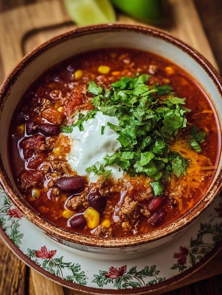 One Pot Taco Soup