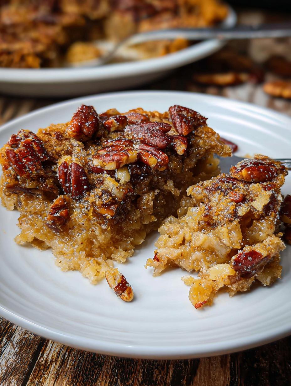 Pecan Pie Dump Cake
