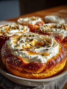 Pumpkin Cream Cheese Swirl
