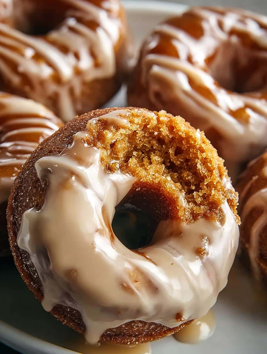 Pumpkin Donuts with Brown Sugar Glaze: 12 Irresistible Treats - Pumpkin Donuts with Brown - main visual representation