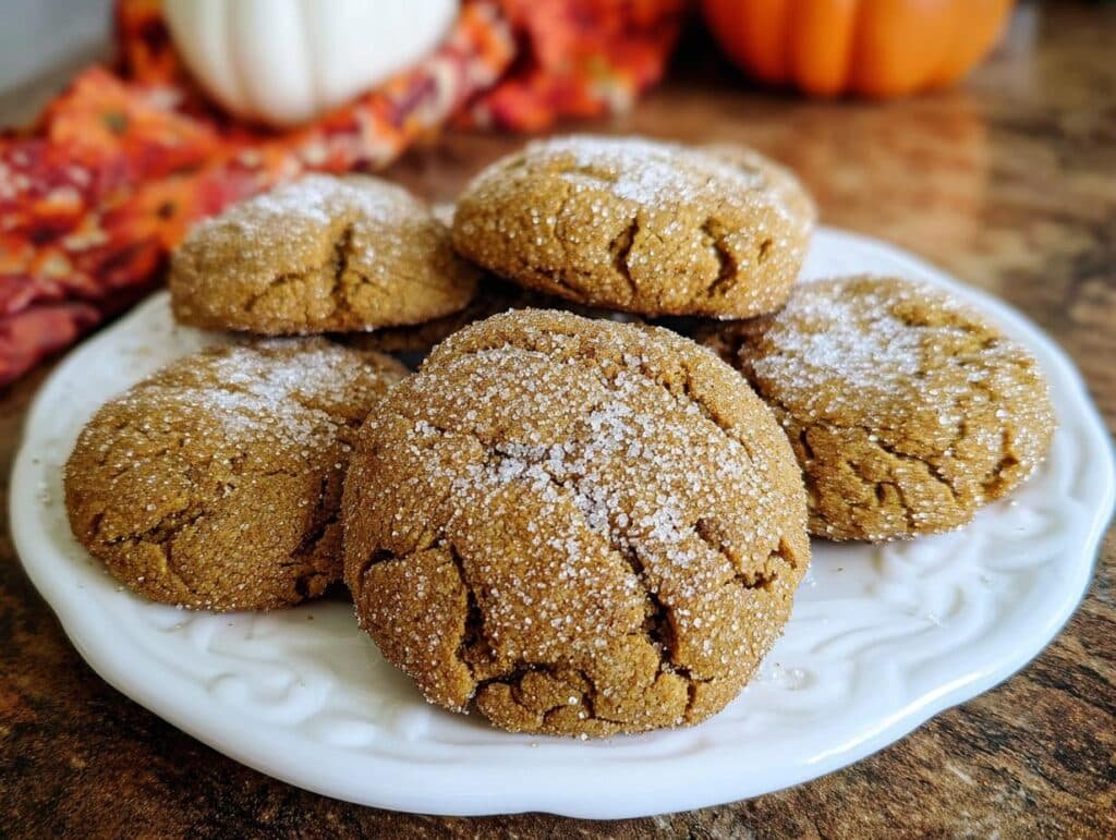 Pumpkin Molasses Cookies