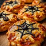 Spiderweb Pizza Bites: 15-Min Spooky Delights 5 Spiderweb Pizza Bites