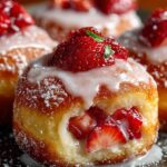 Strawberry Donut Rolls