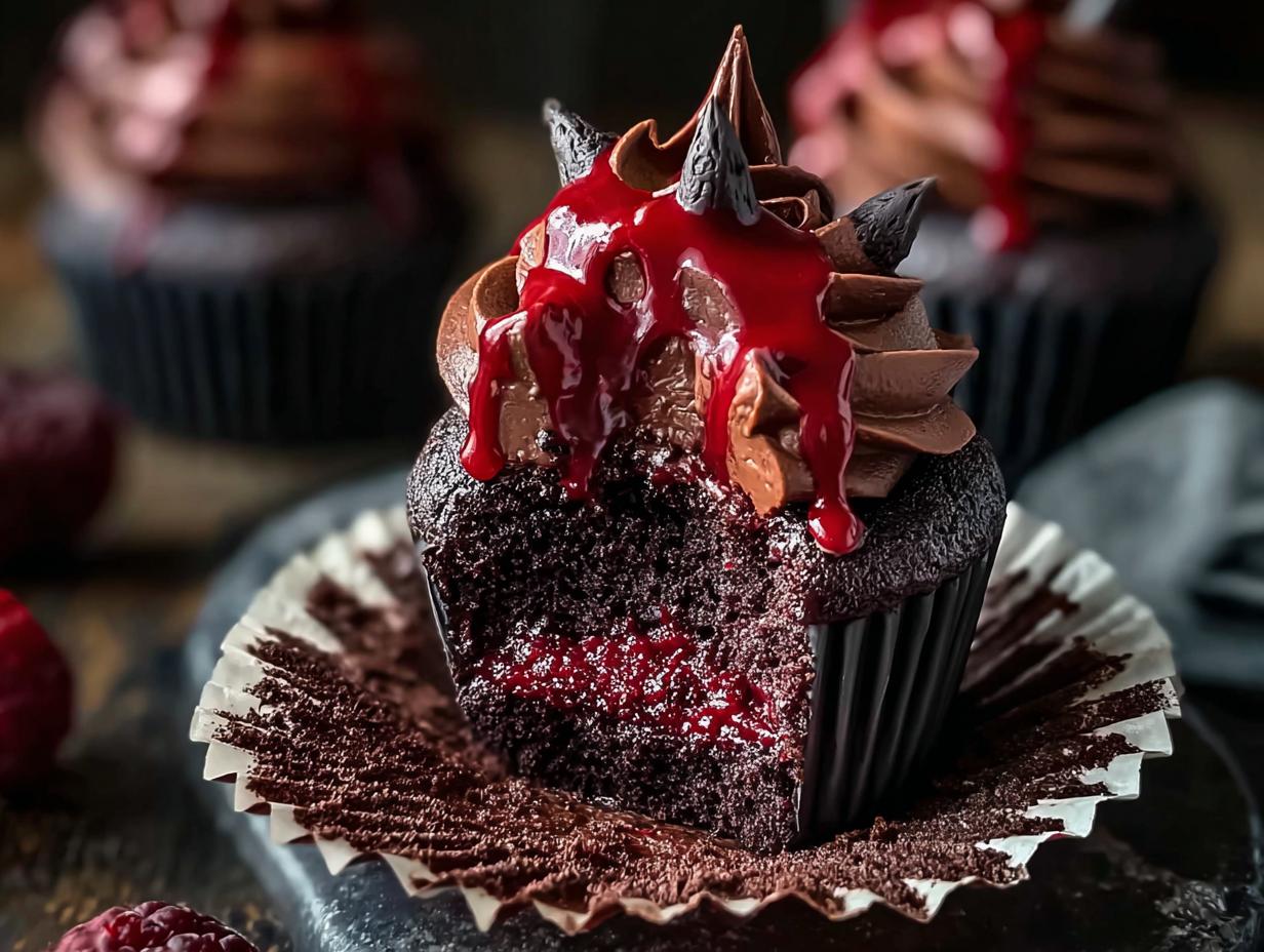 Vampire Cupcakes: 1 Shocking Halloween Treat - Vampire Cupcakes - main visual representation
