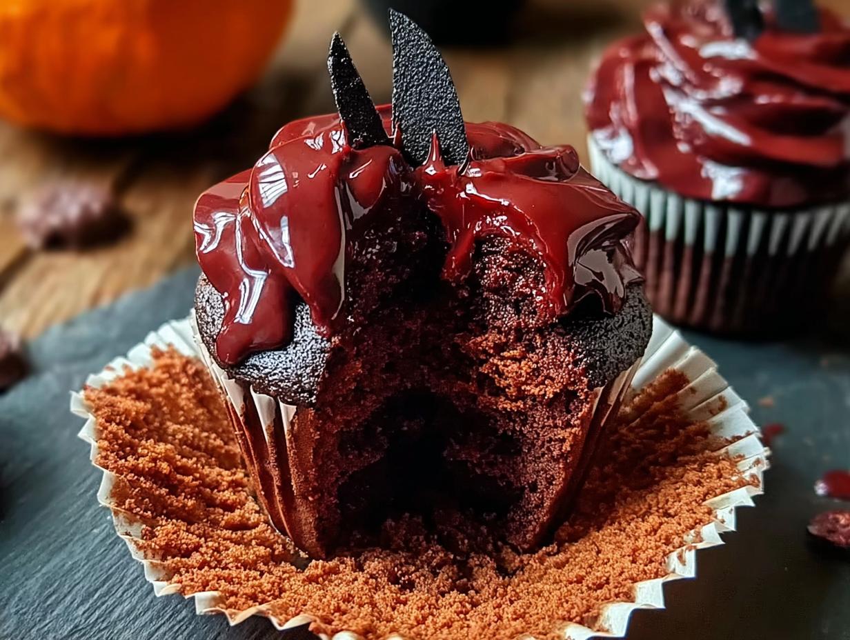 Vampire Cupcakes