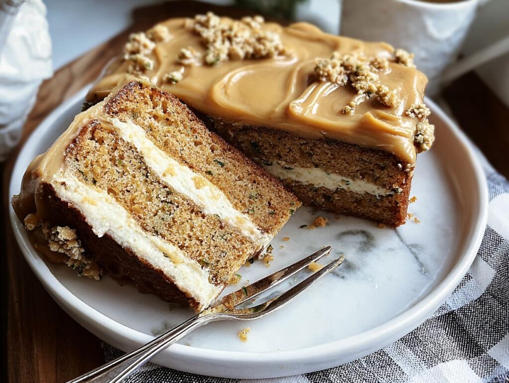 Zucchini Cake Brown Sugar