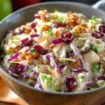 Apple Cranberry Coleslaw