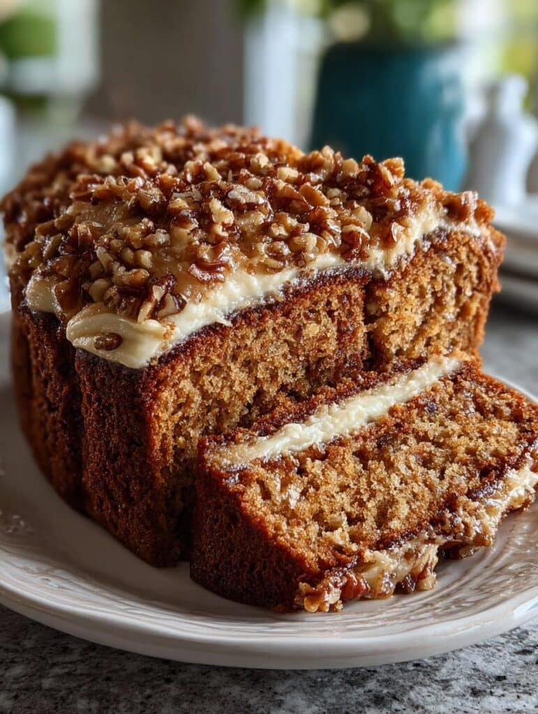 Apple Walnut Spice Cake