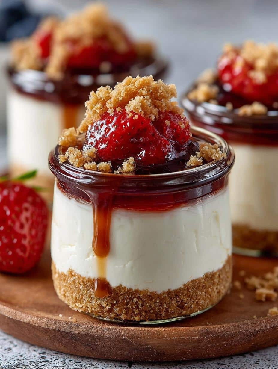 Bake Cheesecake Cups with Graham Crumble Delight 2 Bake Cheesecake Cups with Graham Crumble Delight - Bake Cheesecake Cups with - main visual representation