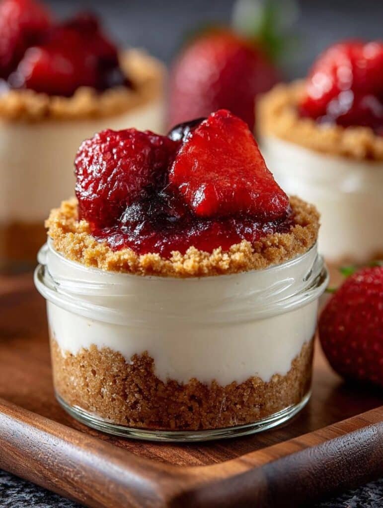 Bake Cheesecake Cups with