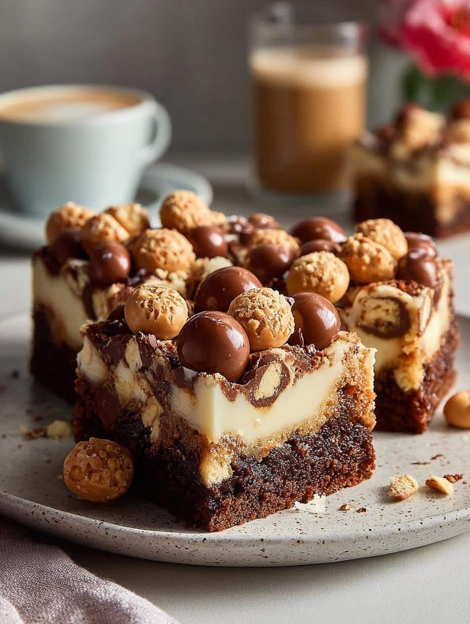 Bake Malteser Traybake: 16 Irresistible Chocolate Delights 3 Bake Malteser Traybake: 16 Irresistible Chocolate Delights - Bake Malteser Traybake - additional detail