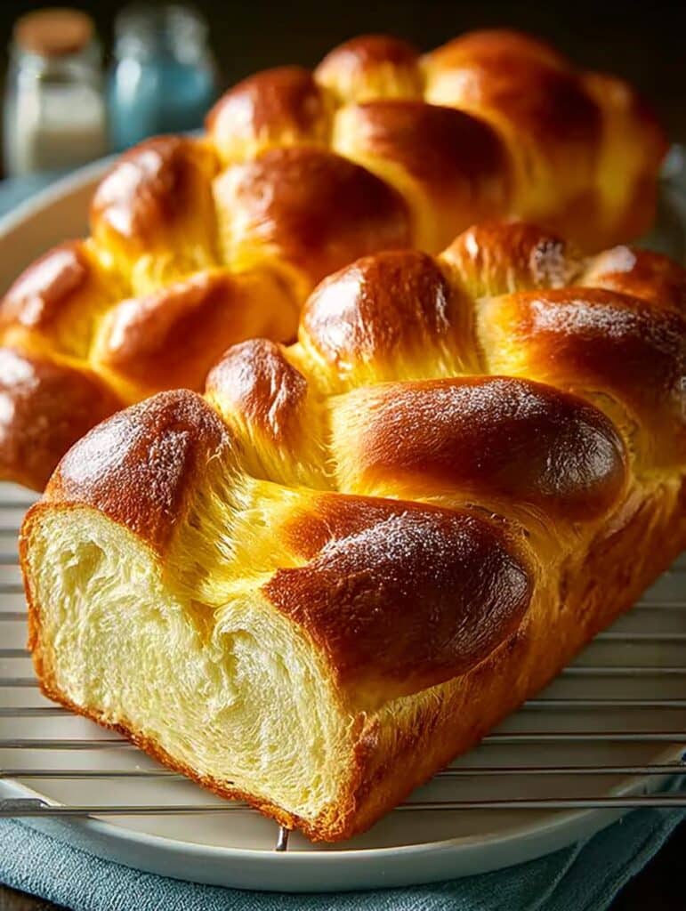 Braided Brioche Bread