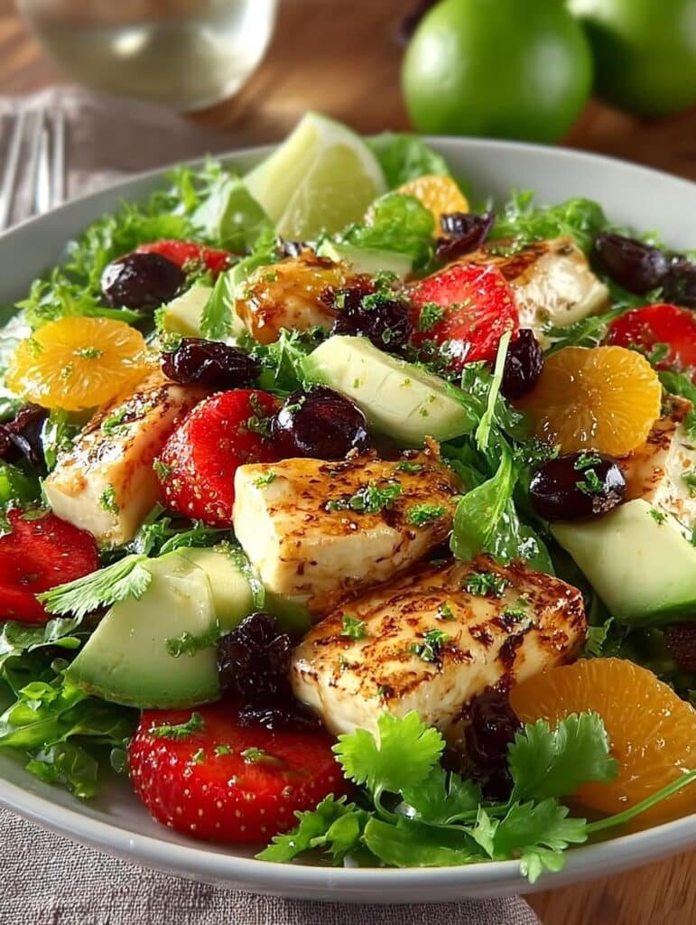 Caribbean Salad with Honey