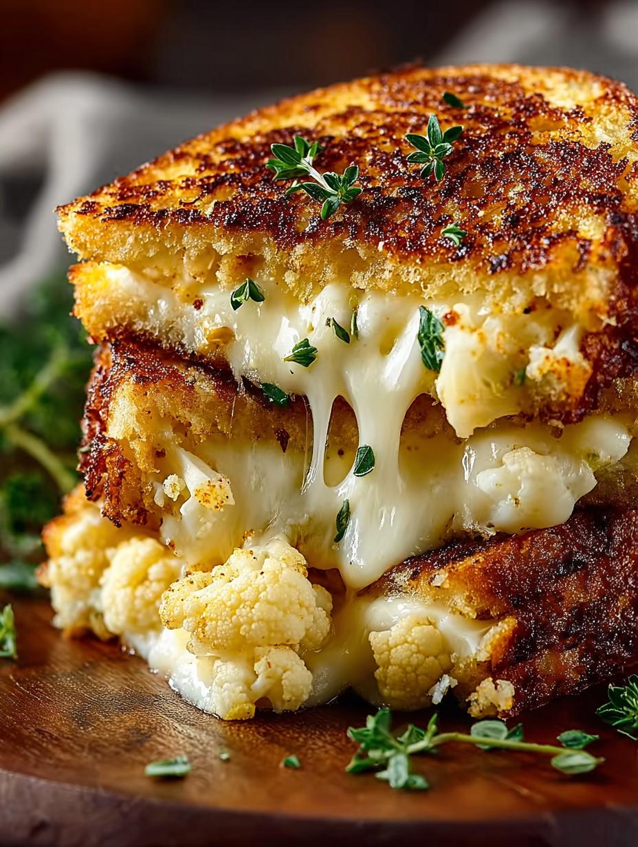 Cheesy Cauliflower Grilled Cheese: 5 Irresistible Tips 2 Cheesy Cauliflower Grilled Cheese: 5 Irresistible Tips - Cheesy Cauliflower Grilled Cheese - main visual representation