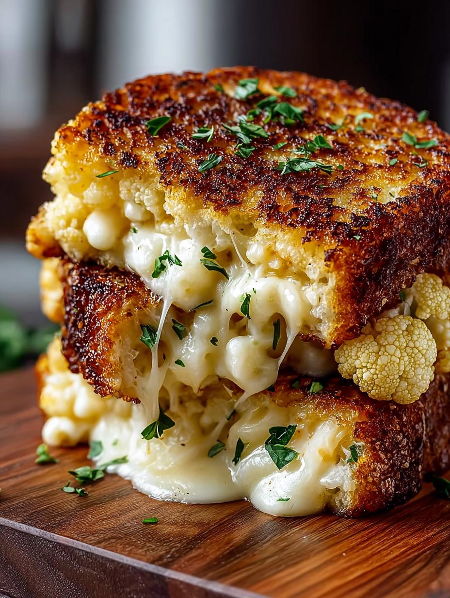 Cheesy Cauliflower Grilled Cheese: 5 Irresistible Tips 3 Cheesy Cauliflower Grilled Cheese: 5 Irresistible Tips - Cheesy Cauliflower Grilled Cheese - additional detail