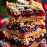 Christmas Cherry Bars Festive Delight for the Holidays 4 Christmas Cherry Bars Festive