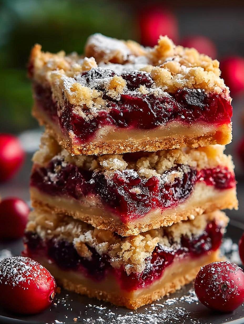 Christmas Cherry Bars Festive Delight for the Holidays 1 Christmas Cherry Bars Festive
