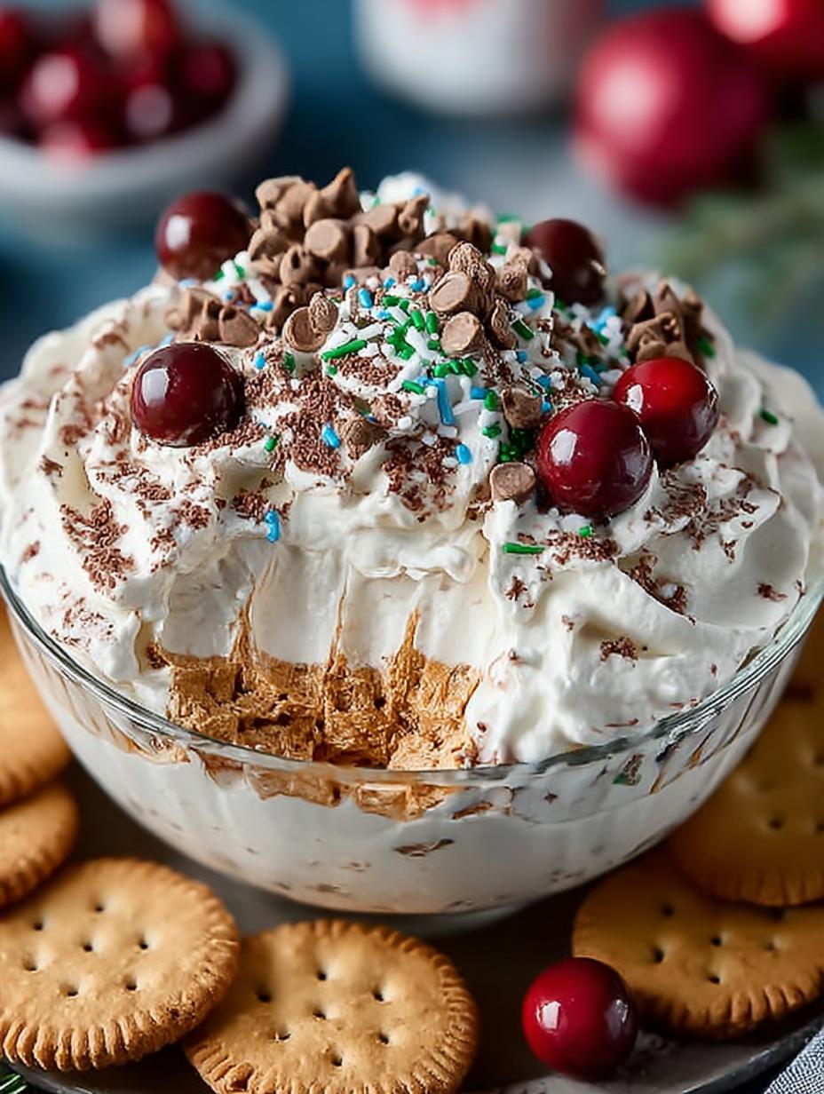 Christmas Cookie Dough Dip