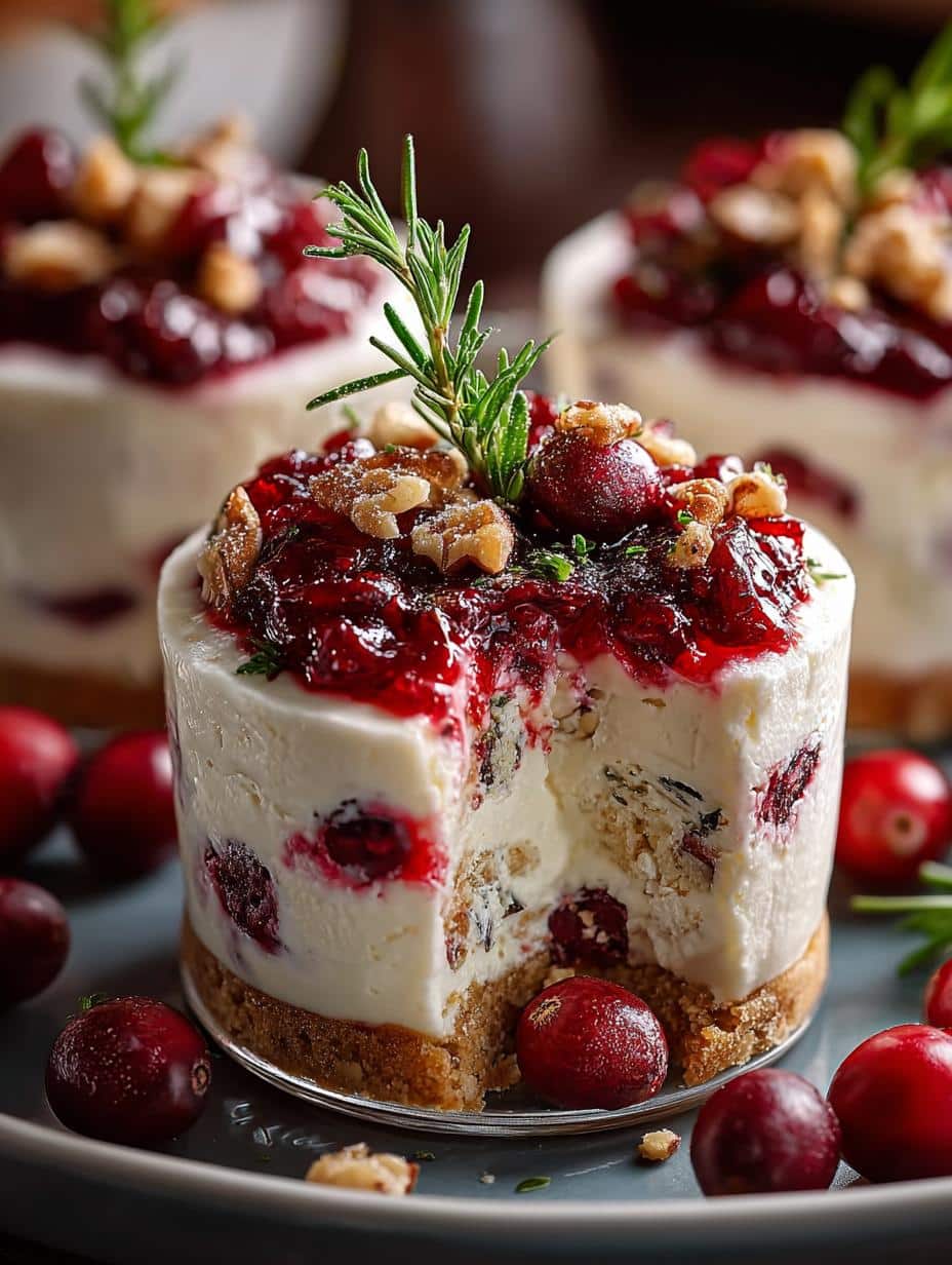 Christmas Cranberry Cream Cheese Trifle Cups Delight 3 Christmas Cranberry Cream Cheese Trifle Cups Delight - Christmas Cranberry Cream Cheese - additional detail