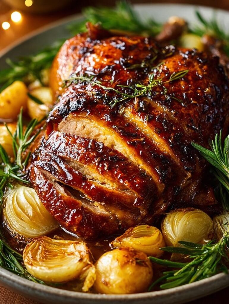 Christmas Roast Duck with