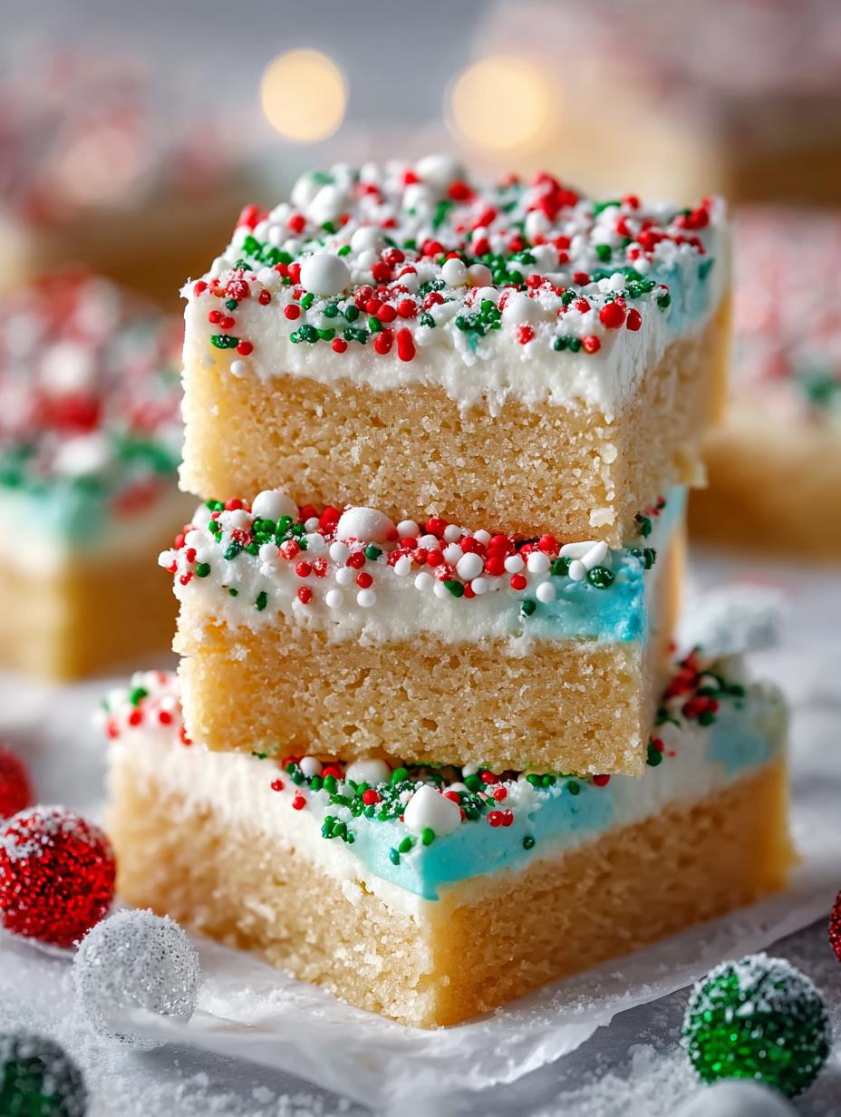 Christmas Sugar Cookie Bars: A Festive Holiday Delight - Christmas Sugar Cookie Bars - main visual representation