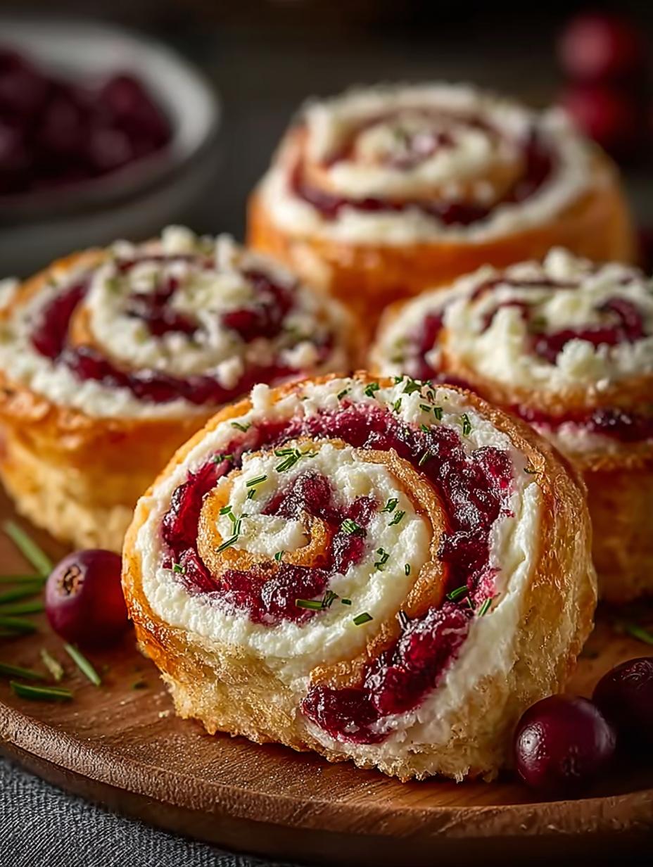 Delicious Cranberry Cream Cheese Pinwheels Everyone Loves - Cranberry Cream Cheese Pinwheels - additional detail